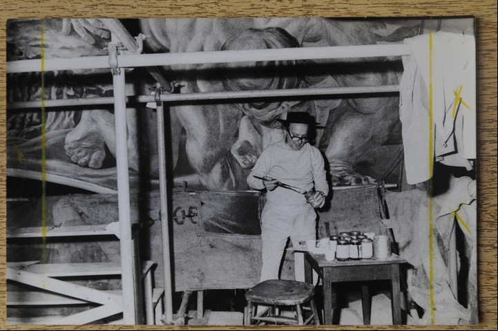 Antonio Berni. Manos a la obra. Foto archivo
