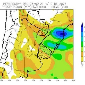 Pronostican que habrá lluvias recién la semana que viene: las zonas