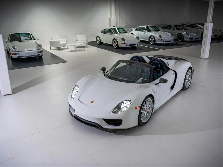 Porsche 918 Spider. Foto: RM Sotheby's