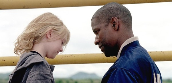 Emotivo reencuentro de Denzel Washington y Dakota Fanning: el antes y después del dúo de Hombre en llamas