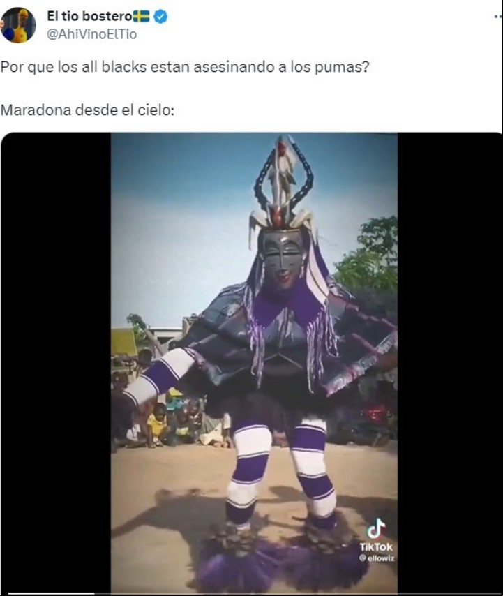 Memes del partido Los Pumas vs. All Blacks