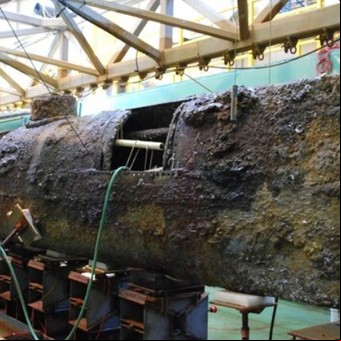 La increíble vida del submarino Hunley, el ataúd ambulante