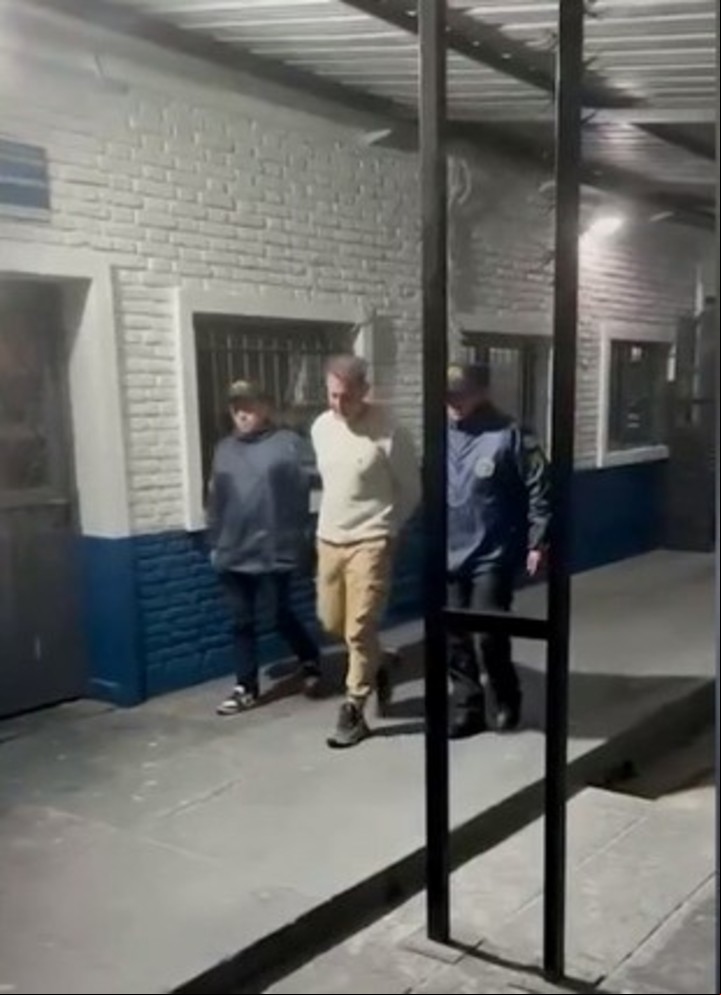 Aníbal Lotocki, detenido.