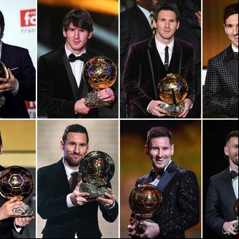 Messi ganó su octavo Balón de Oro, el último lingote al edificio de una carrera dorada