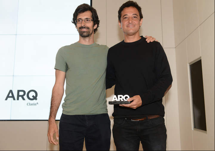 Cubero Rubio, ganadores en Voces Emergentes y Generación Intermedia. Foto: Luciano Thieberger.