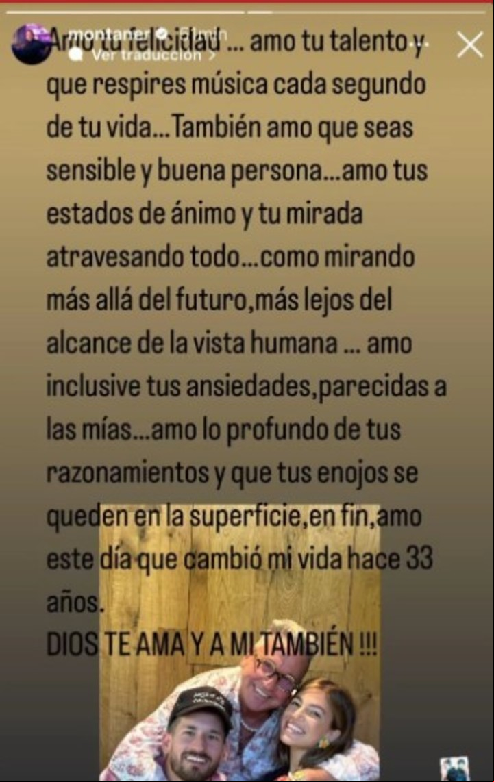 Los mensajes de amor que recibió Ricky Montaner por su cumpleaños