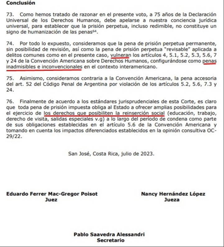 El fallo judicial que favoreció a Guillermo "Concheto" Álvarez.