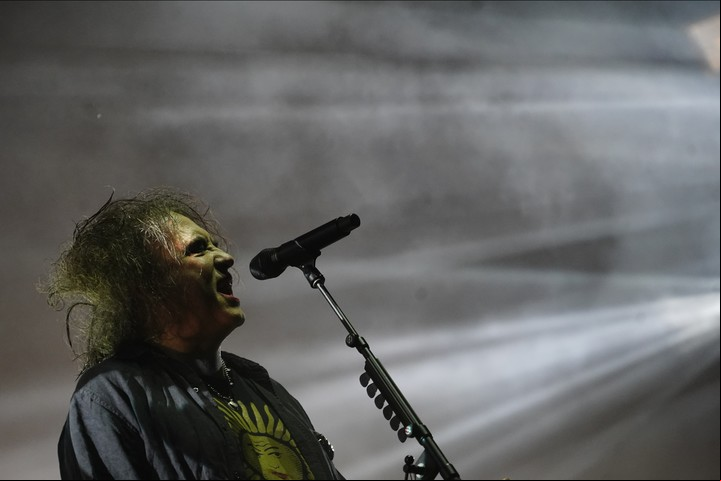 The Cure en vivo en Argentina, por tercera vez en su carrera. Foto Emmanuel Fernández