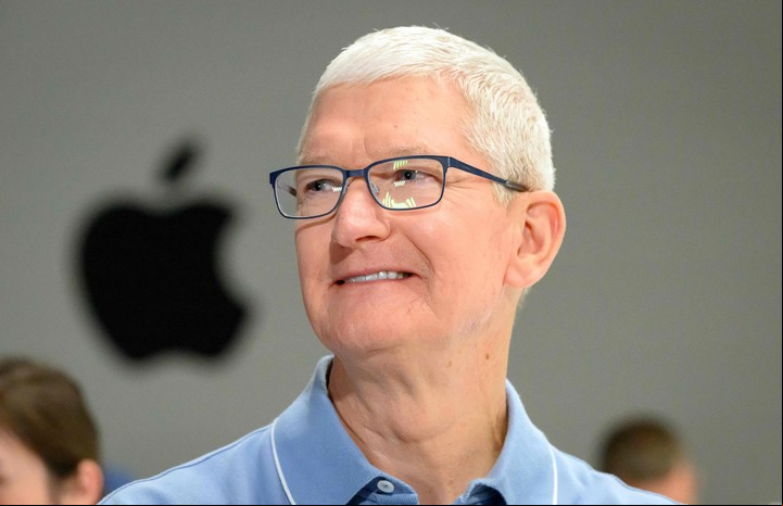 Tim Cook, heredero de Steve Jobs. AFP