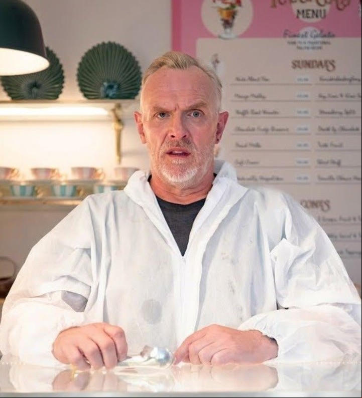 El actor galés Greg Davies