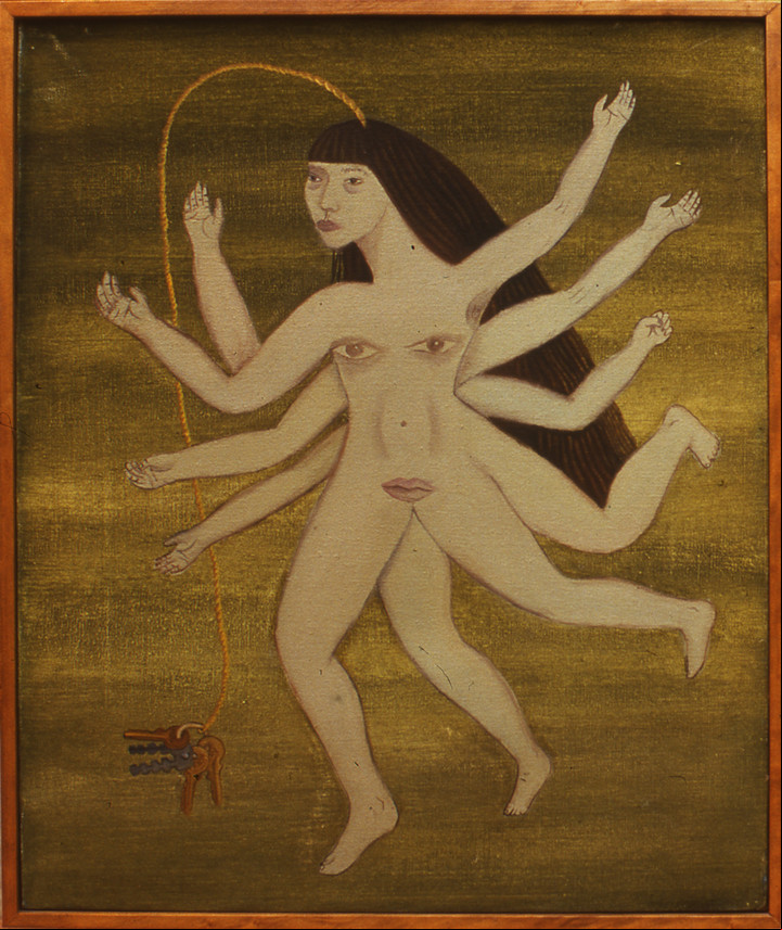 Llaverito, 1979. Óleo sobre tela