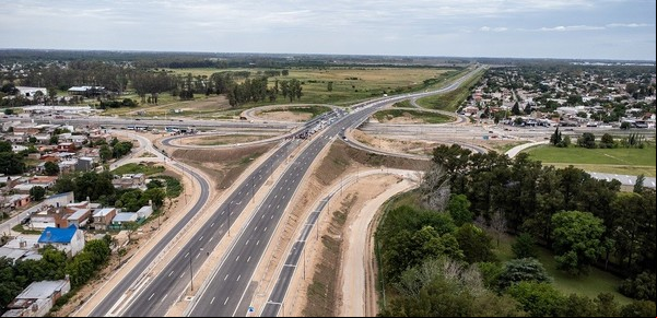 Extienden la autopista Presidente Perón: ahora une las rutas 3 y 40