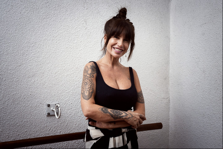 Florencia Peña: "Afuera hacemos la que queremos". Foto: Mariana Nedelcu.