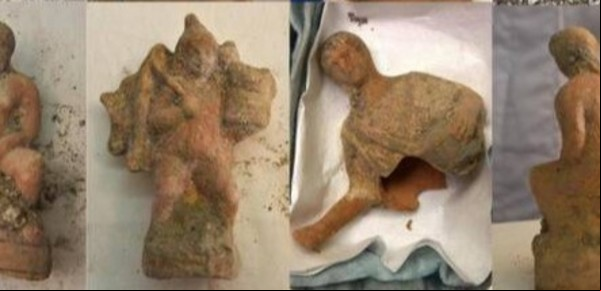 Descubren en Pompeya un "pesebre de Belén" de hace 2000 años con trece estatuillas 