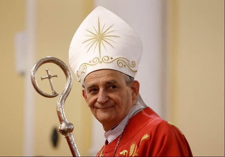 El cardenal Matteo Zuppi, un posible sucesor de Francisco. Foto: REUTERS