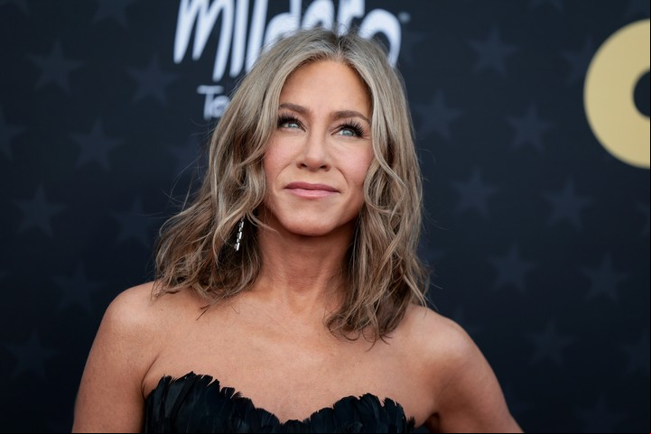 Jennifer Aniston. Su padrino de bautismo no fue otro que Telly Savalas. Foto: EFE