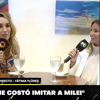 Primeras damas: Fátima Flórez  habló con María Belén Ludueña sobre su romance con Javier Milei