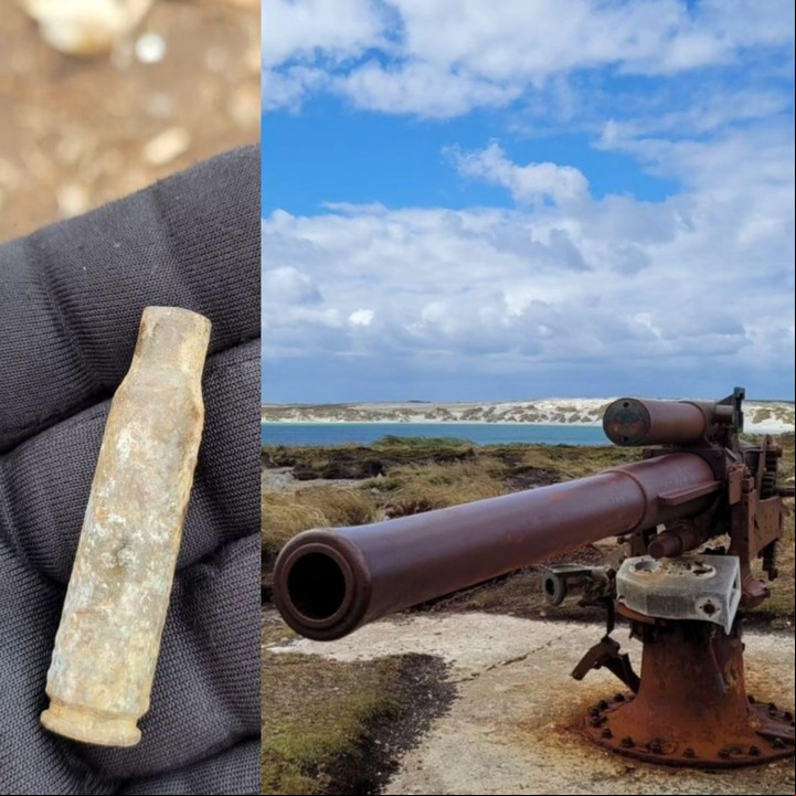 Fotos en las Islas Malvinas tomadas en el viaje.