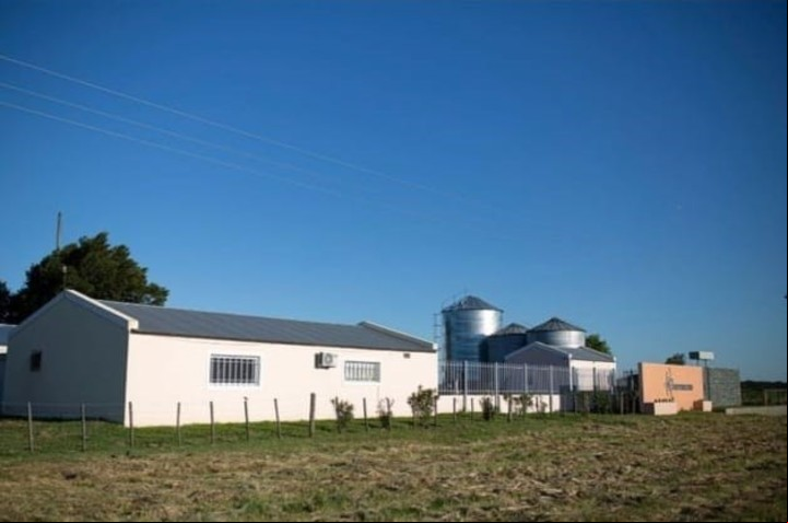 Granja y centro de inseminación de Grupo Porcino, en Junín