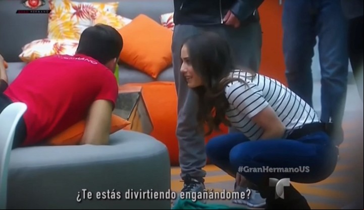 Un participante fue dejado por su novia en pleno "El Congelado". Captura video.