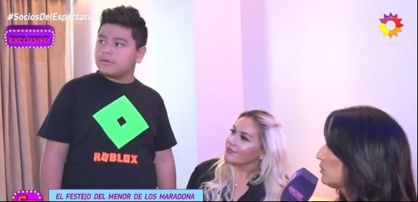 Verónica Ojeda blanqueó que su hijo Dieguito Fernando tiene novia