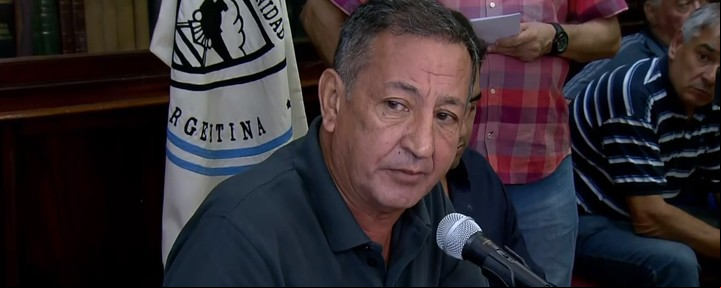 Omar Maturano, secretario general de la Fraternidad, había convocado el paro para este miércoles, que finalmente se levantó por Conciliación Obligatoria