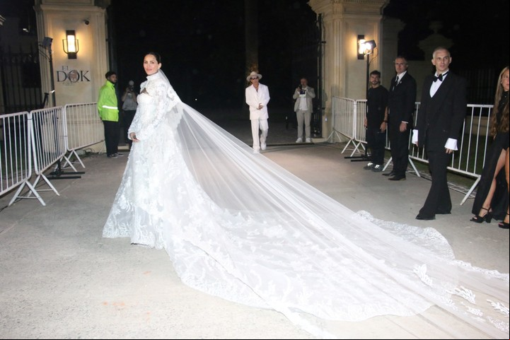 Cande Tinelli, impecable. Foto: Movilpress.