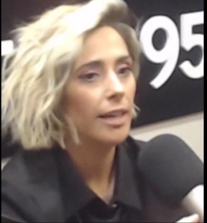 Victoria Vannucci, en la entrevista con Tamara Pettinato. Captura.