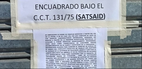 América TV denunció un boicot, cerró las puertas del canal y cortó la programación del fin de semana 