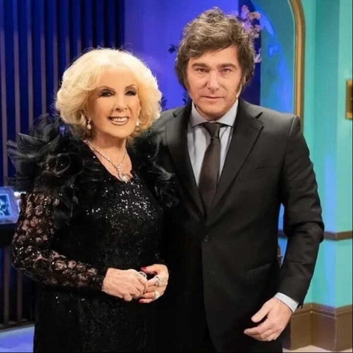 Mirtha Legrand le pidió al presidente Javier Milei por la situación del instituto de cine.