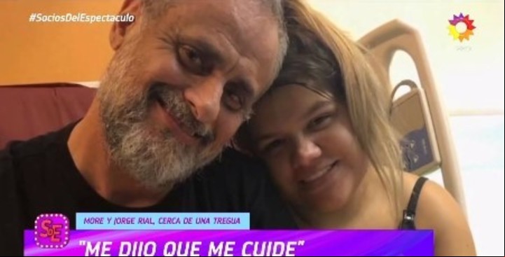 More Rial contó cuál fue la reacción de Jorge, su padre, al enterarse que será abuelo otra vez.