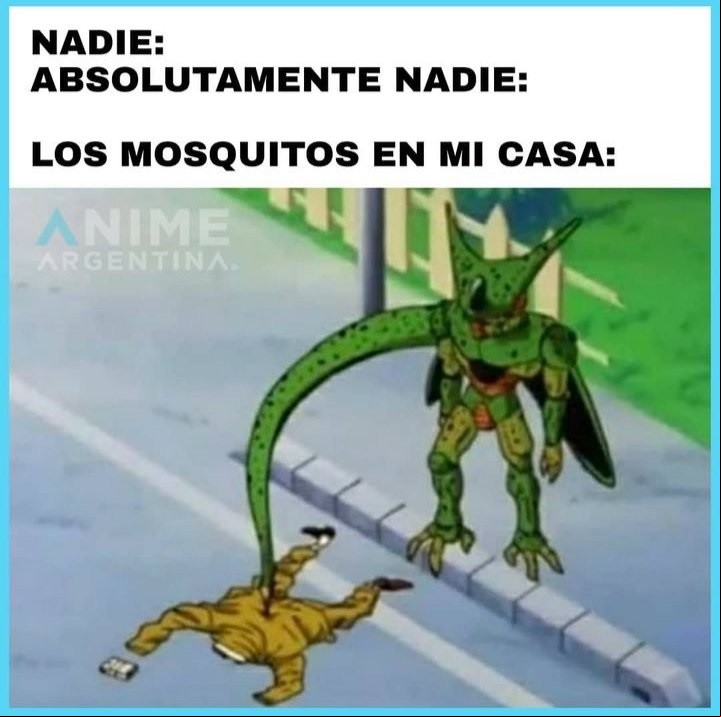 El dengue hecho meme.