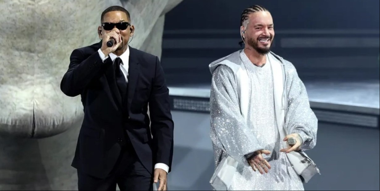 Will Smith sorprendió en el festival de Coachella cantando  junto a J Balvin la canción de Hombres de Negro