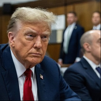 Sin el jurado conformado y con un Donald Trump ofuscado, terminó el primer día del "porno juicio" contra el magnate