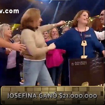 "Los 8 escalones": Josefina volvió a ganar y alcanzó una cifra récord en el programa