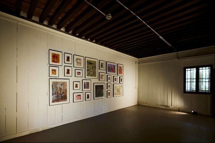 Pabellón de la Santa Sede, en la Bienal Internacional de Arte "Con mis ojos", vista de la instalación. Foto: Marco Cremascoli, gentileza Bienal de Venecia.