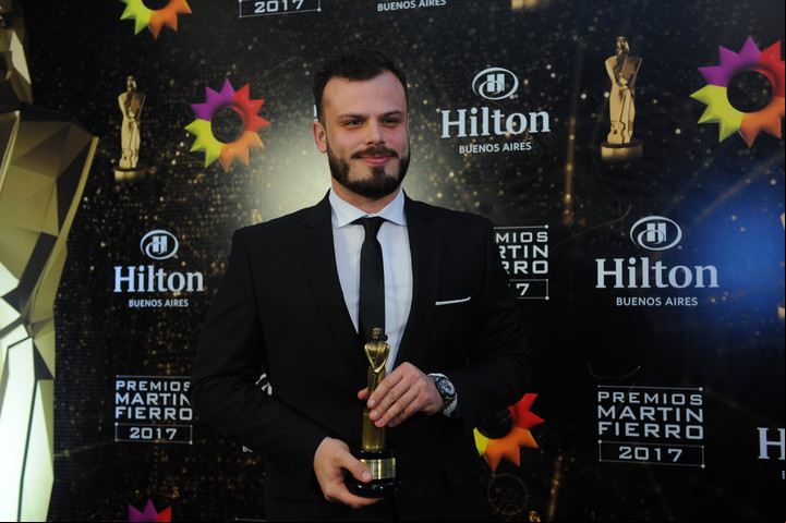 Otero ganó el Martín Fierro a mejor cronista/novilero en 2017.