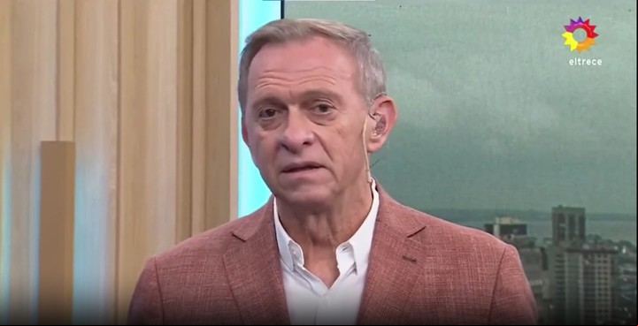 Marcelo Bonelli se emocionó en su despedida de "Arriba Argentinos".