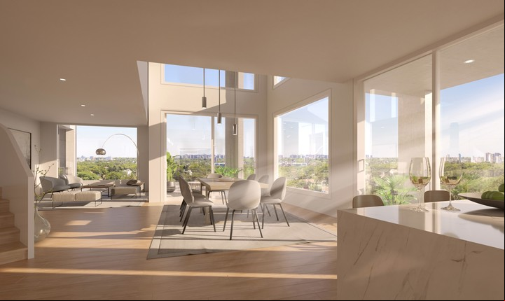 Crece la tendencia de comprar unidades amobladas para residencia permanente.