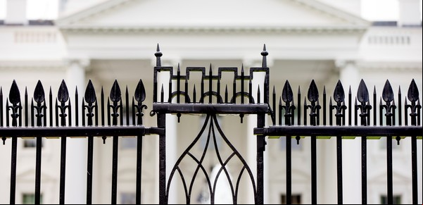 Se estrelló un auto contra una puerta de la Casa Blanca: murió el conductor