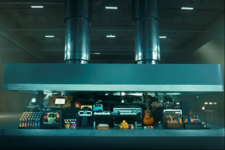 Un fragmento del último comercial de los iPad Pro. Foto: AP.