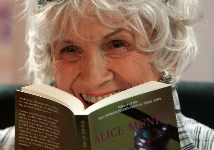 Alice Munro .
Foto: PETER MUHLY / AFP.