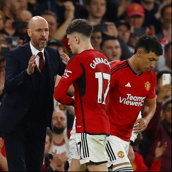 Lisandro Martínez volvió a jugar en el triunfo del Manchester United y le dio una buena noticia a Scaloni