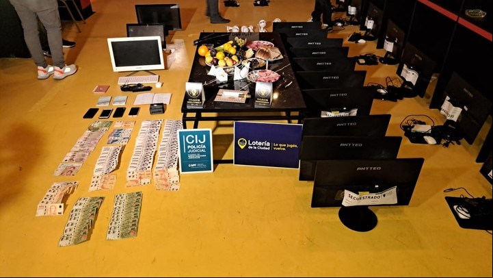 Incautaron máquinas valuadas en $ 30.000.000.