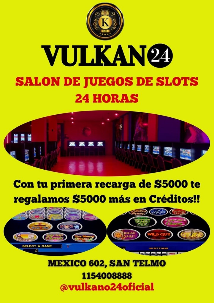 Uno de los flyers con los que se promocionaba Vulkano 24.