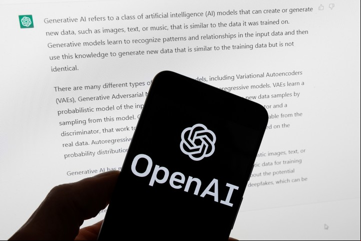 OpenAI presentó días atrás la nueva versión de ChatGPT (4-o), que ahora entiende imágenes, video y audio en simultáneo. (Foto: AP)