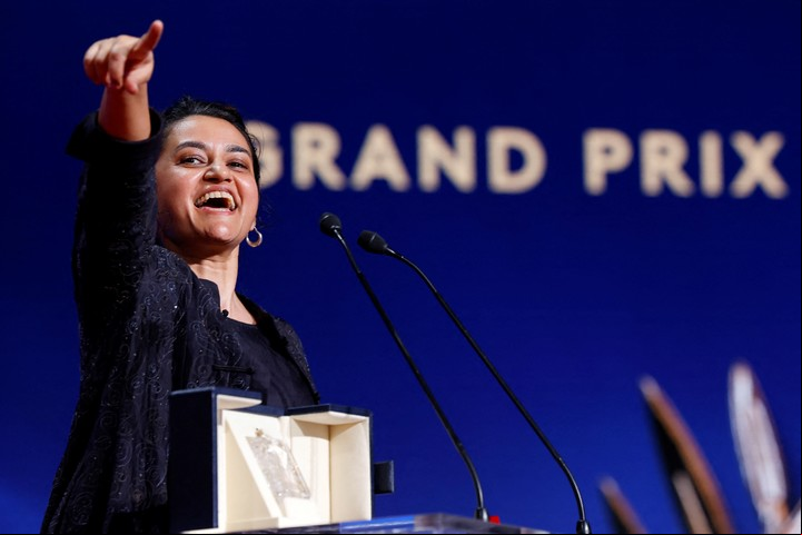 Payal Kapadia, de "All We Imagine as Light". Foto: Reuters