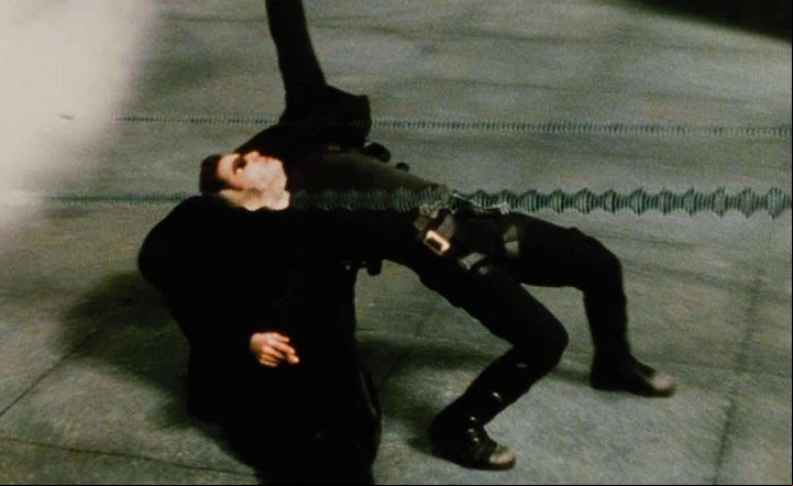 La "Bullet Time", una de las escenas más recordadas de la película que cumple un cuarto de siglo.