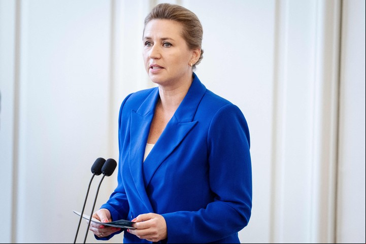 La primera ministra de Dinamarca, Mette Frederiksen, rechaza la venta de Groenlandia. Foto: AFP