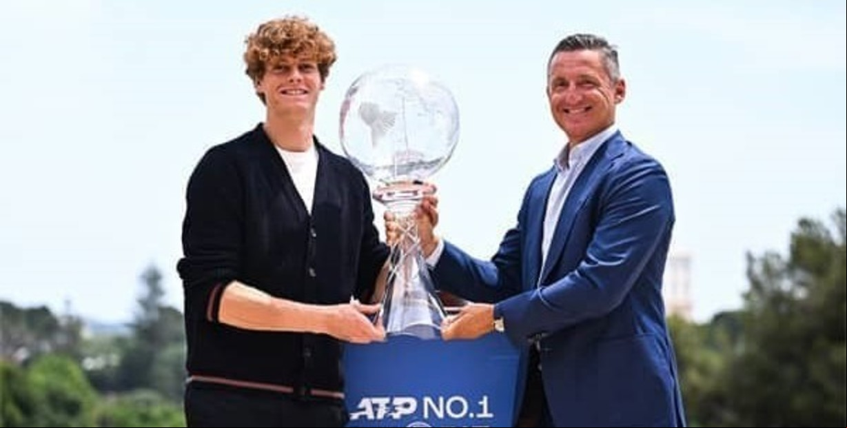 Ranking ATP: Sinner se consagró como el rey del tenis y "el club de los ex número uno" se rindió a sus pies